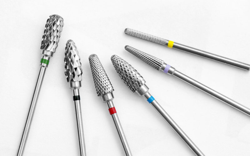 Tungsten Carbide Burs For Dental Lab Metal Workpiece